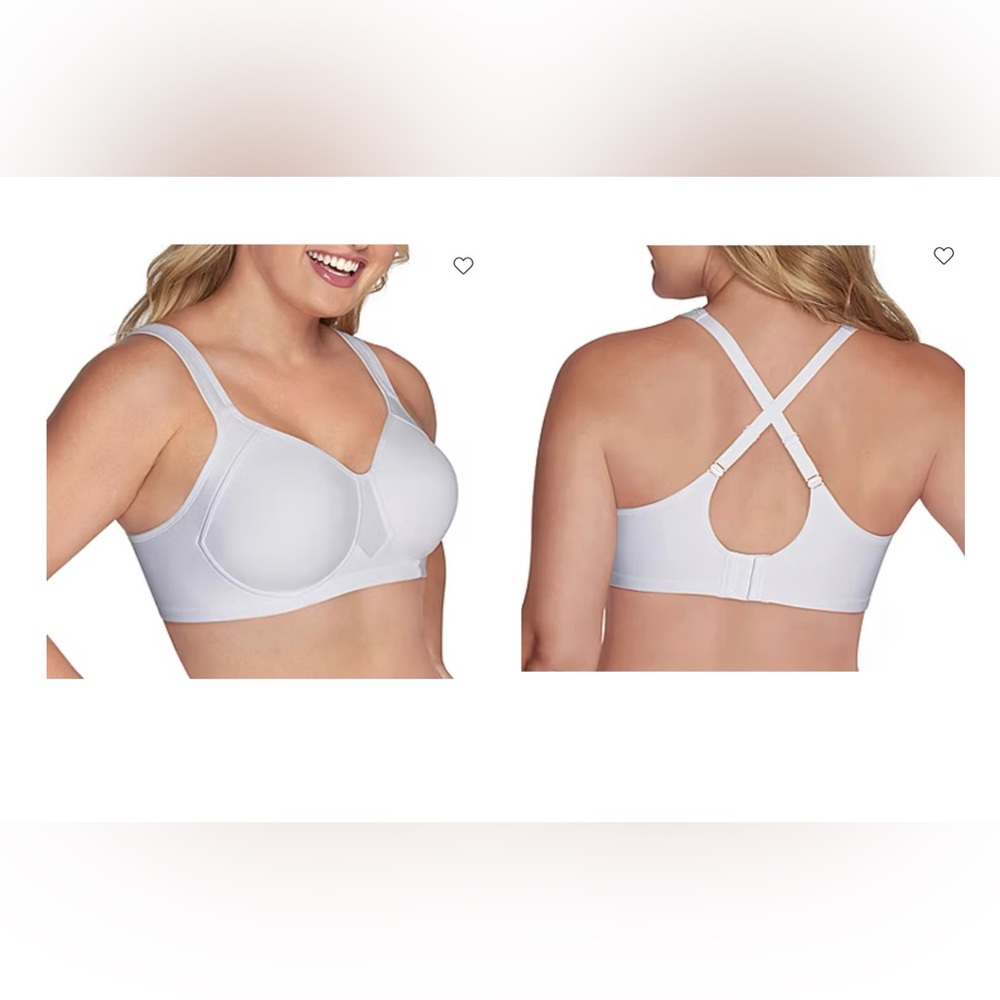 NWT- Vanity Fair® Full Figure Wire Free Sport Bra- Size 40DDD